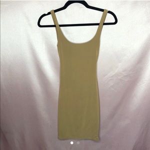 ❌SOLD❌BOOHOO NUDE BEIGE DRESS